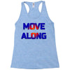 move along got nothing for you Racerback Tank