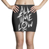 all time low graffiti Mini Skirts