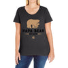 papa bear Ladies Curvy T-Shirt