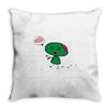zombie cartoon Throw Pillow