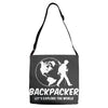 Backpacker Let's Explore The World Adjustable Strap Totes