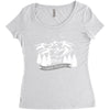 i hate people Women's Triblend Scoop T-shirt