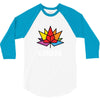 Canada Leaf LGBT 3/4 Sleeve Shirt