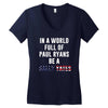 be a sally yates Women's V-Neck T-Shirt