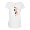 come here Maternity Scoop Neck T-shirt