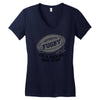 fugby it's a rucking good game Women's V-Neck T-Shirt