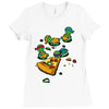 pizza lover Ladies Fitted T-Shirt