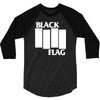 black flag new 3/4 Sleeve Shirt