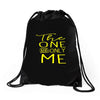 the one and only me Drawstring Bags
