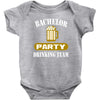 bachelor party drinking team Baby Onesie