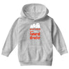 can't scare me halloween funeral direct Youth Hoodie