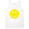 acid house smiley face 90's rave club hardcore party Tank Top