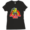 rainbow bite Ladies Fitted T-Shirt