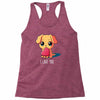 puppy love Racerback Tank