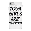 yoga girls are twisted iPhone 7 Case