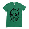 jason voorhees mask 2 Ladies Fitted T-Shirt