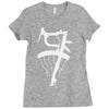 bicycle racing bike rider tour de france Ladies Fitted T-Shirt