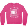 vintage made in 1986 perfectly aged a living legend Crewneck Sweatshirt