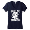 mozart tribut Women's V-Neck T-Shirt