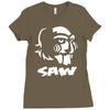 saw puppe horror Ladies Fitted T-Shirt