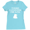 tyrion lannister for king Ladies Fitted T-Shirt