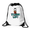 turn up Drawstring Bags