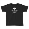 rock skull Toddler T-shirt