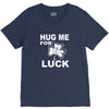 hug me for luck V-Neck Tee