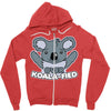 overkoalafied Zipper Hoodie