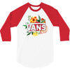 Vans Floral 3/4 Sleeve Shirt