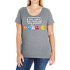 You Can't Sit Wİth Us Ladies Curvy T-Shirt
