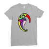 color bird Ladies Fitted T-Shirt