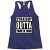 straight outta tomato town Racerback Tank