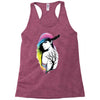 rainbow girl Racerback Tank