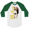 ask me about my feminist agenda frida kahlo 3/4 Sleeve Shirt