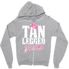 tan legged juliet Zipper Hoodie