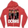 dobre twins dobre brother Zipper Hoodie