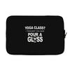 yoga class Laptop sleeve