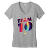 team 10 Women's V-Neck T-Shirt
