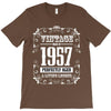 vintage made in 1957 perfectly aged a living legend T-Shirt