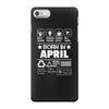 Born In April iPhone 7 Case