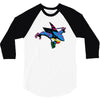 san jose street sharks 3/4 Sleeve Shirt