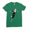 captain marvel 8 Ladies Fitted T-Shirt
