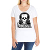 frankenskull Ladies Curvy T-Shirt