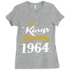 kings are born in 1964 Ladies Fitted T-Shirt