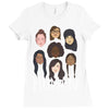 Women's March We are Human Ladies Fitted T-Shirt