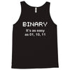 binary geek Tank Top