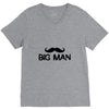 big man little man V-Neck Tee