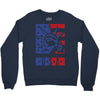 usa 2 Crewneck Sweatshirt