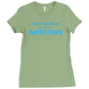 i don't get drunk Ladies Fitted T-Shirt